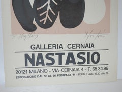 Vintage 1971 Alessandro Nastasio Signed Gallery Poster