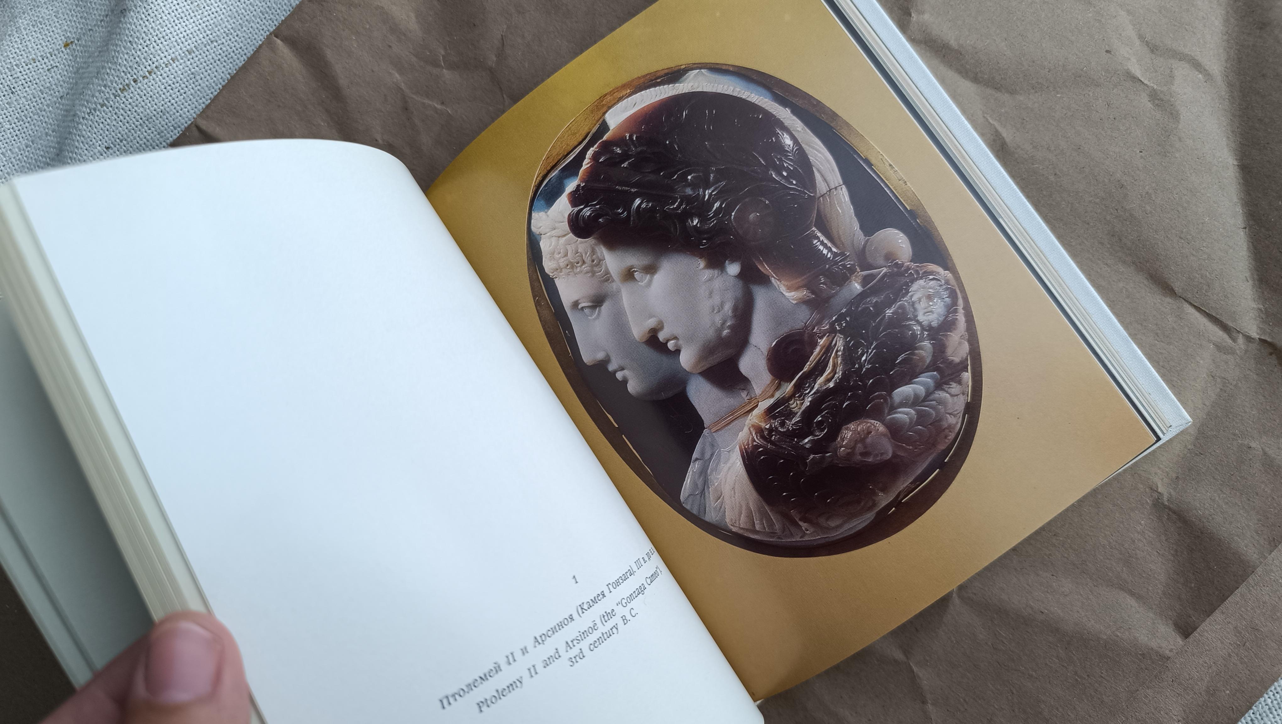 Vintage 1971 Libro dei cammei antichi - Collezione del Museo dell'Hermitage Libro d'arte russa in vendita 8