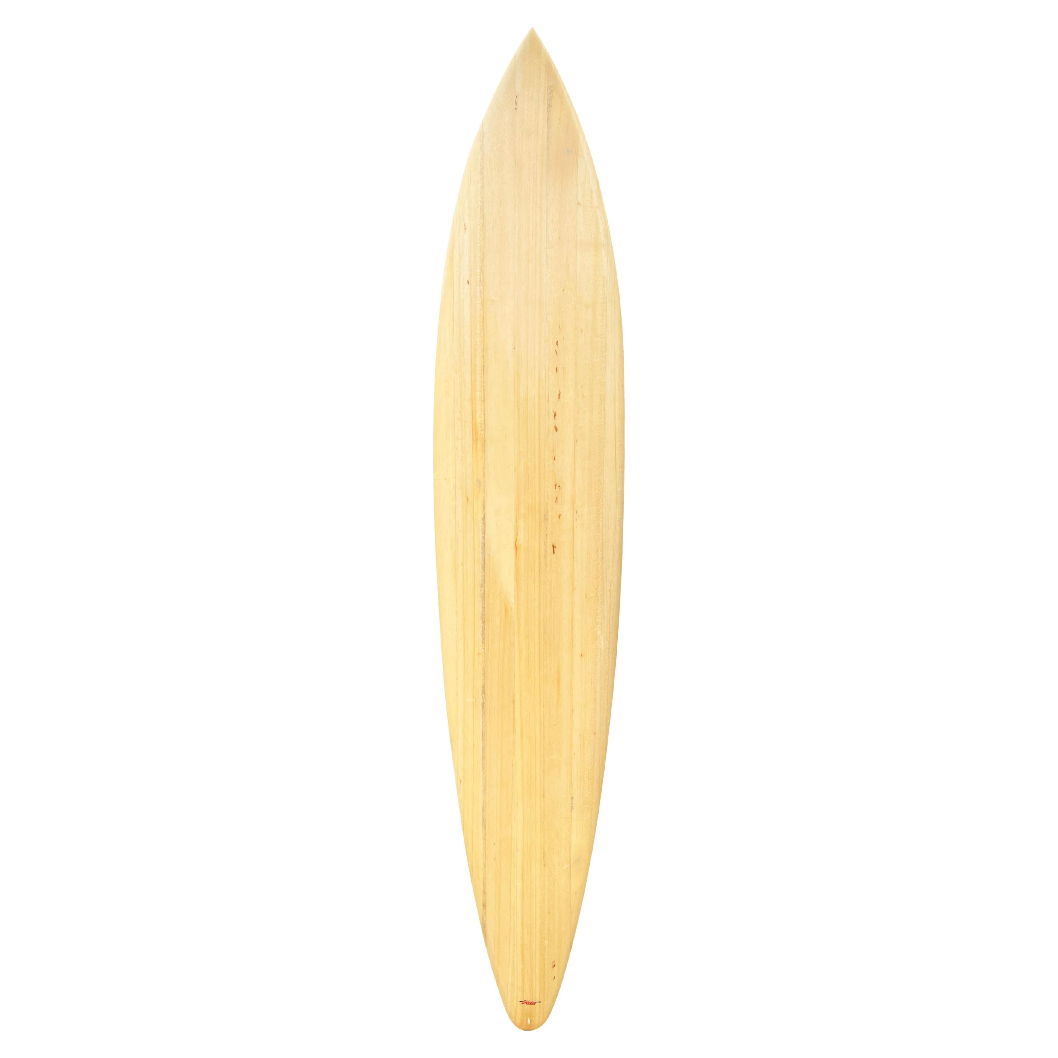 Vintage 1971 Hobie Surfboards balsawood surfboard by Mickey Muñoz