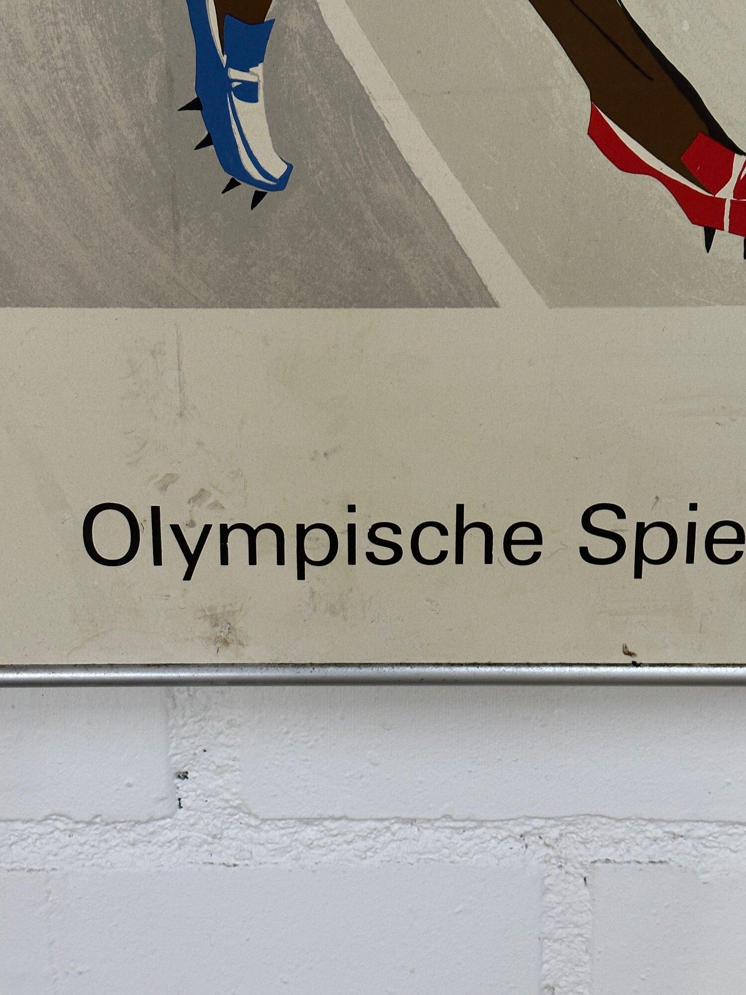 Vintage-Poster der Olympischen Spiele 1972 in München von Jacob Lawrence im Angebot 9