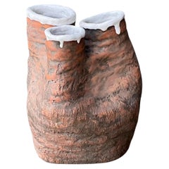 Vintage 1972 Organic Form Pottery Vase