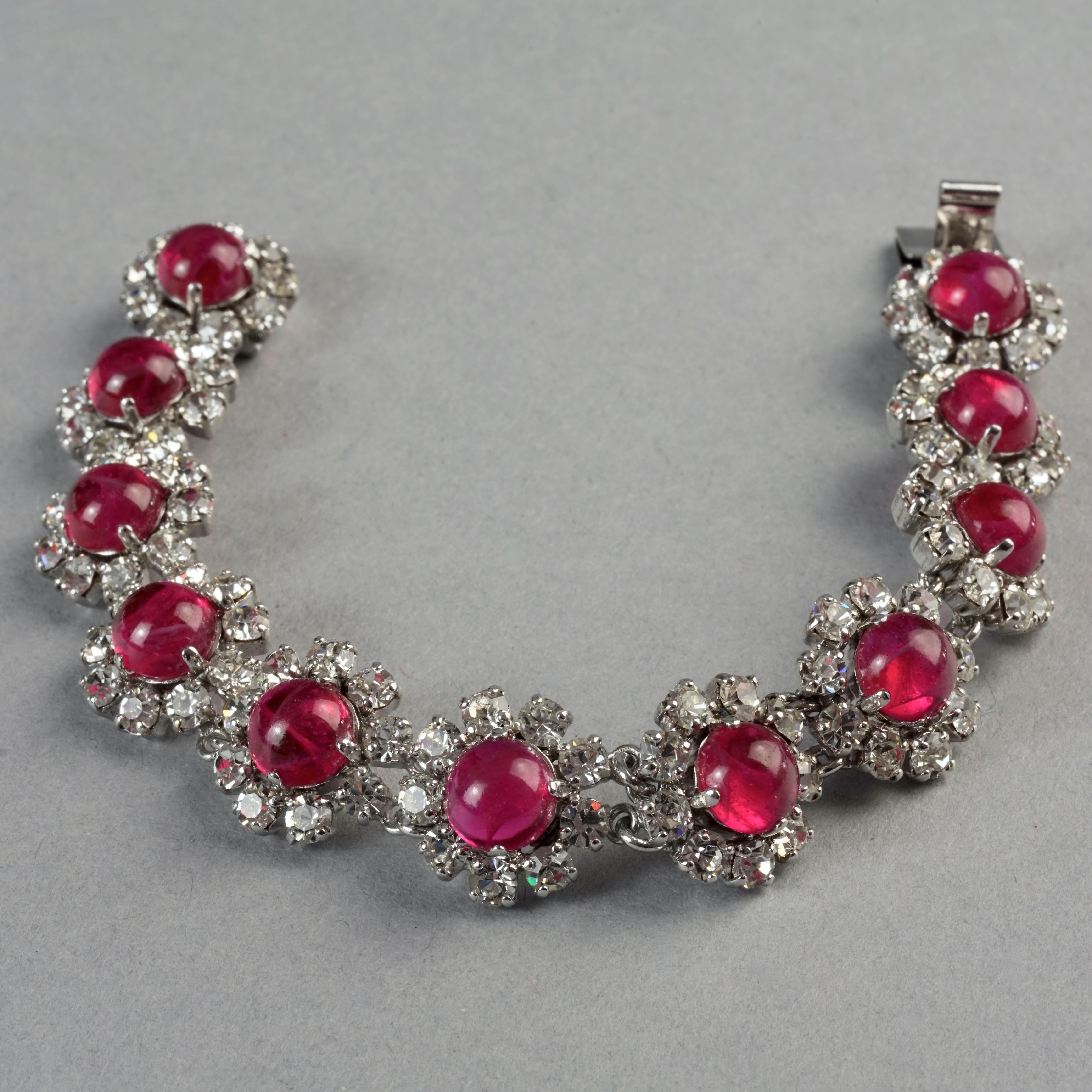 pink rhinestone bracelet