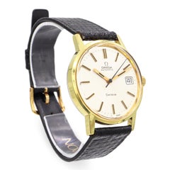 Vintage 1973 Omega Geneve Date Automatic Men's Watch Ref 1660163