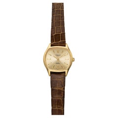 Vintage 1973 Rolex Cellini 18K YG 3801 Manual Wind Champagne Dial 26mm