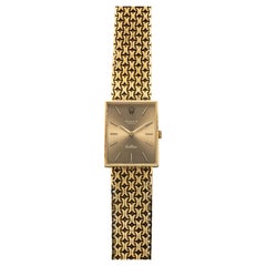 Vintage 1973 Rolex Cellini 2433 18K Yellow Gold Champagne Dial Manual 23 mm