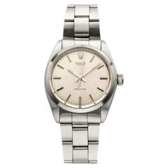 Vintage 1973 Rolex Oyster Precision 6426 Manual Silver Sunburst Dial 34mm