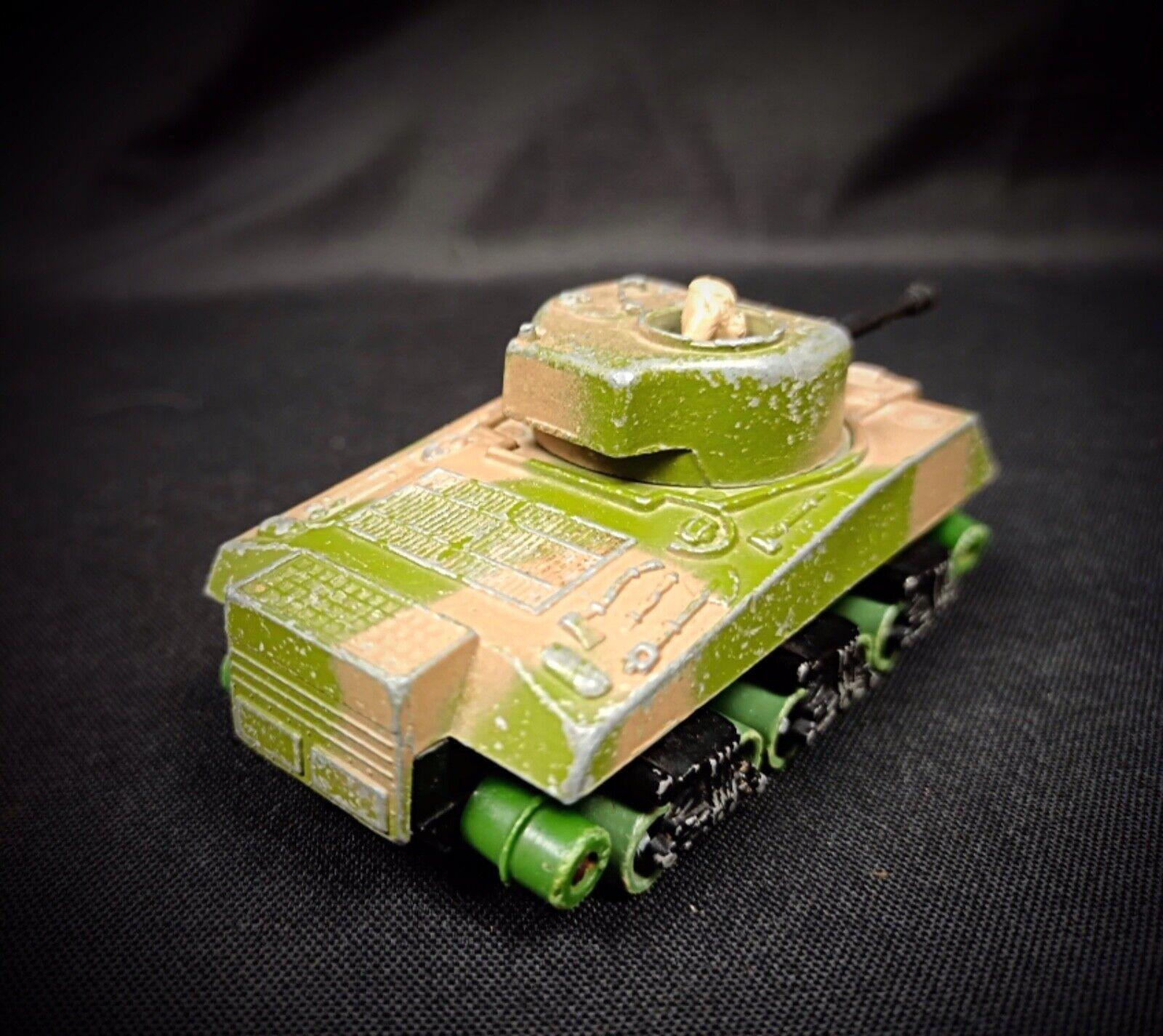 Empire Vintage 1974 Matchbox Sherman Tank by Lesney - Battle Kings Series - 2Y194 For Sale