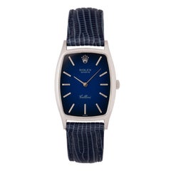 Vintage 1974 Rolex Cellini 18 Karat White Gold Model 3807