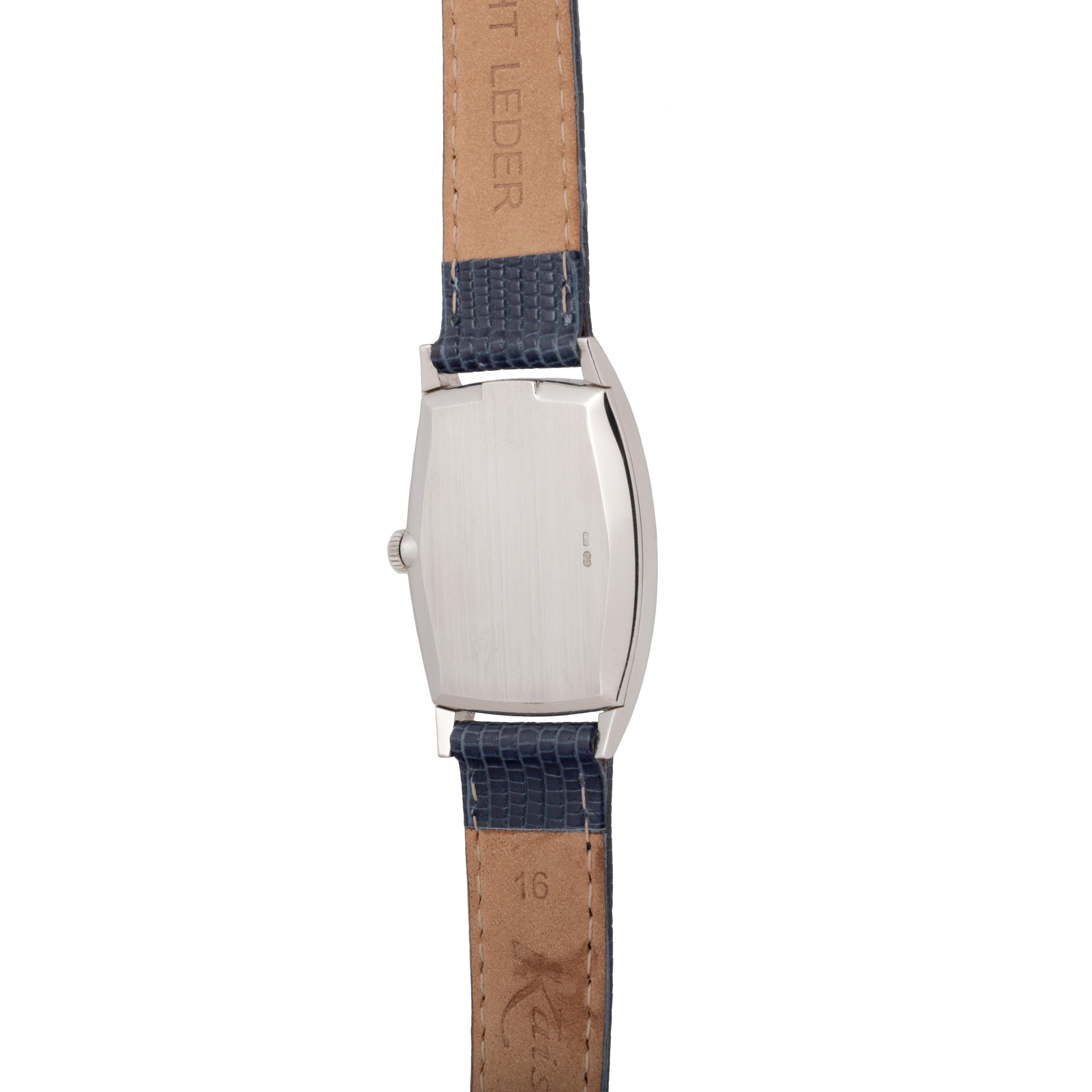 Vintage 1974 Rolex Cellini de oro blanco de 18 quilates Modelo 3807 2