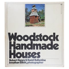 Handgefertigtes Houses Book, Vintage 1974, Woodstock, Vintage