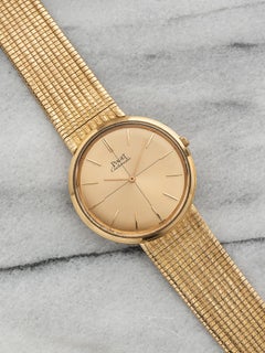 Vintage 1975 Piaget 12303 18k Rose Gold Automatic Champagne Dial 34mm