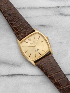 Vintage 1975 Rolex Cellini 3805 18K YG Champagne Dial Manual 31mm