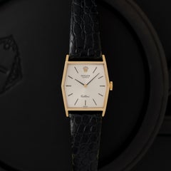 Vintage 1976 Rolex Cellini Model 4121 18 Karat Yellow Gold Watch Box Papers