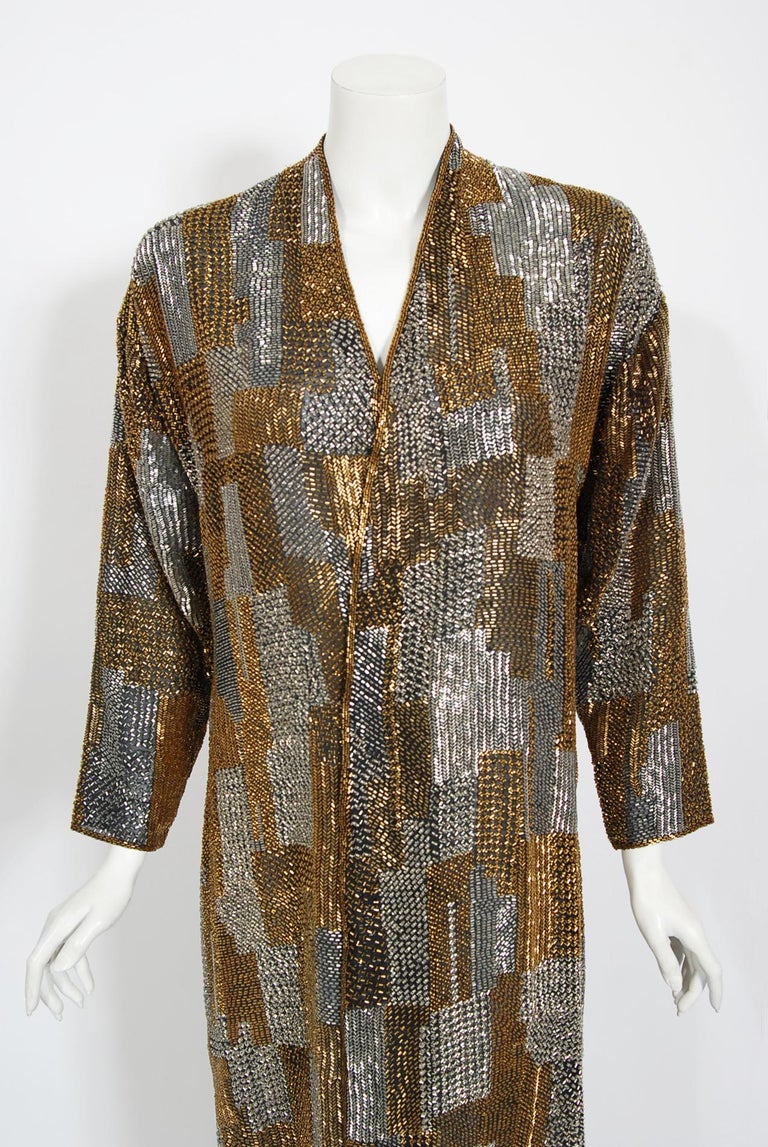 Vintage 70s Halston Dress Purple Silk Disco Wrap M – AS IS