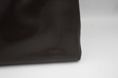 Vintage 1977 Hemes Kelly 32 Bag in Dark Brown Chocolate Box Leather