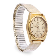 Vintage 1977 Omega Seamaster Gold Plated Quartz Watch Ref MD 1960088