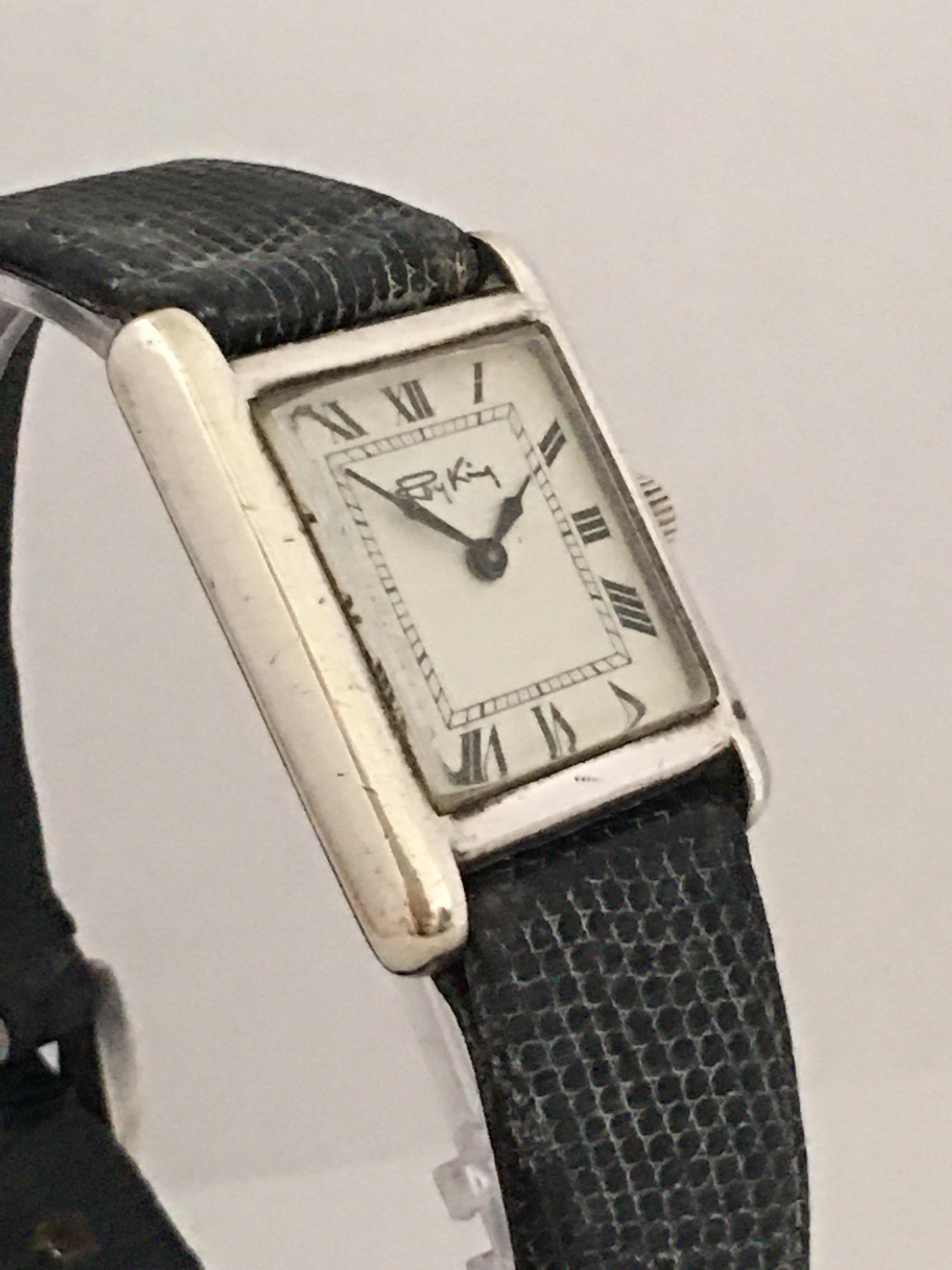 roy king silver watch
