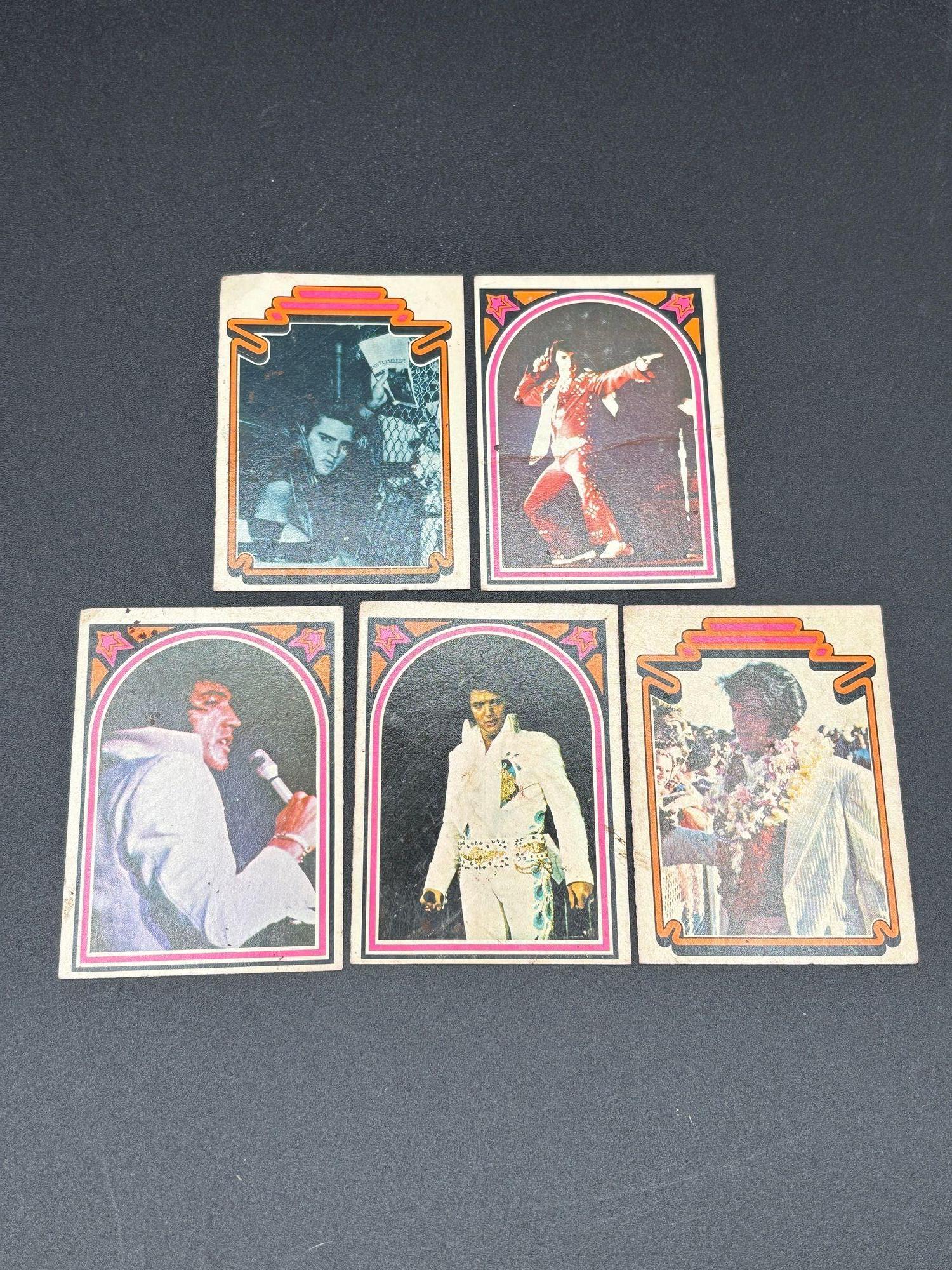 Vintage 1978 Elvis Presley Trading Card Set de Boxcar Enterprises finales del siglo XX en venta
