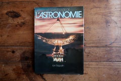 Vintage 1978 Livre d'astronomie en français L'Univers par Ian Ridpath, Grand format 2C178