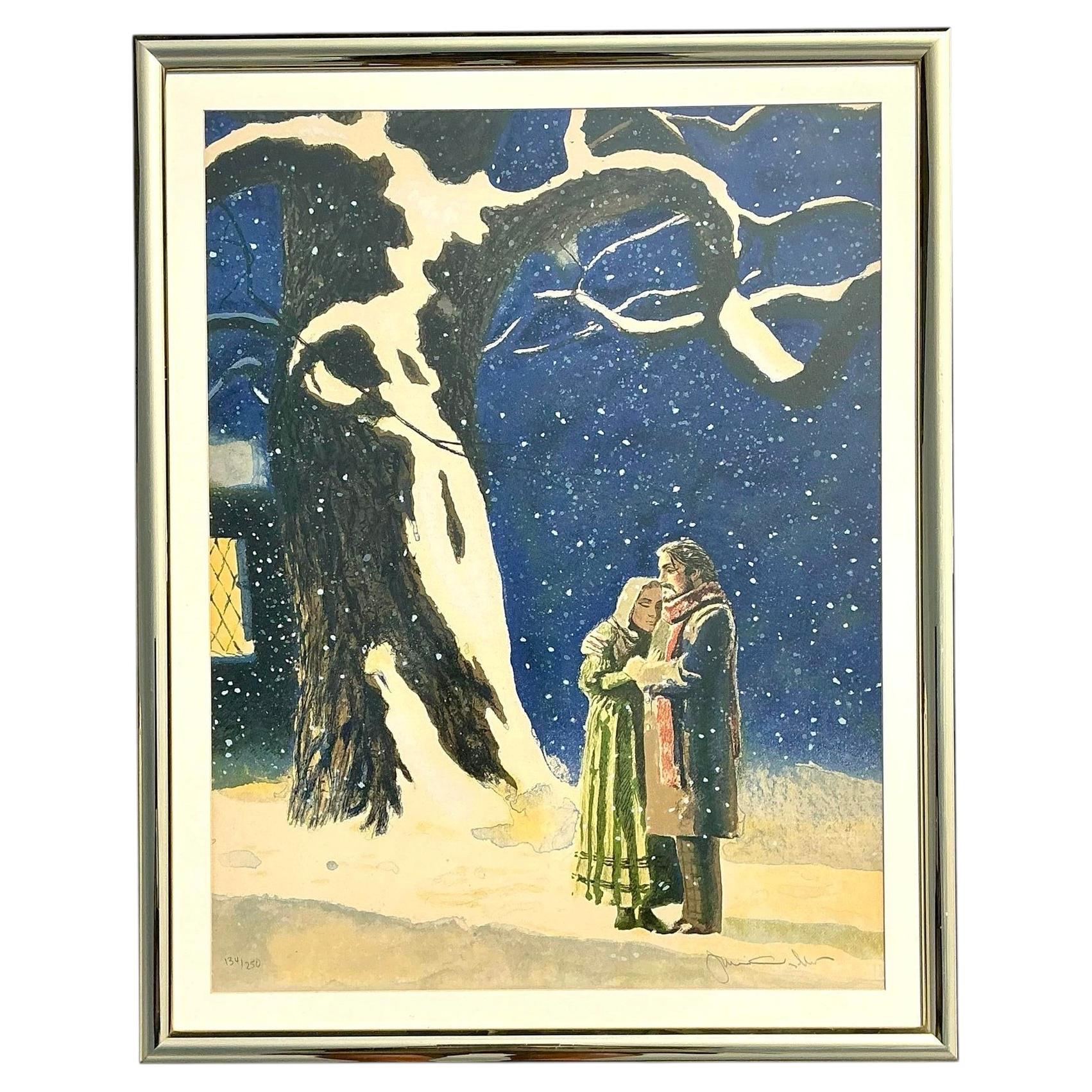 Vintage 1978 Metropoilitan Opera “La Boheme” Lithograph