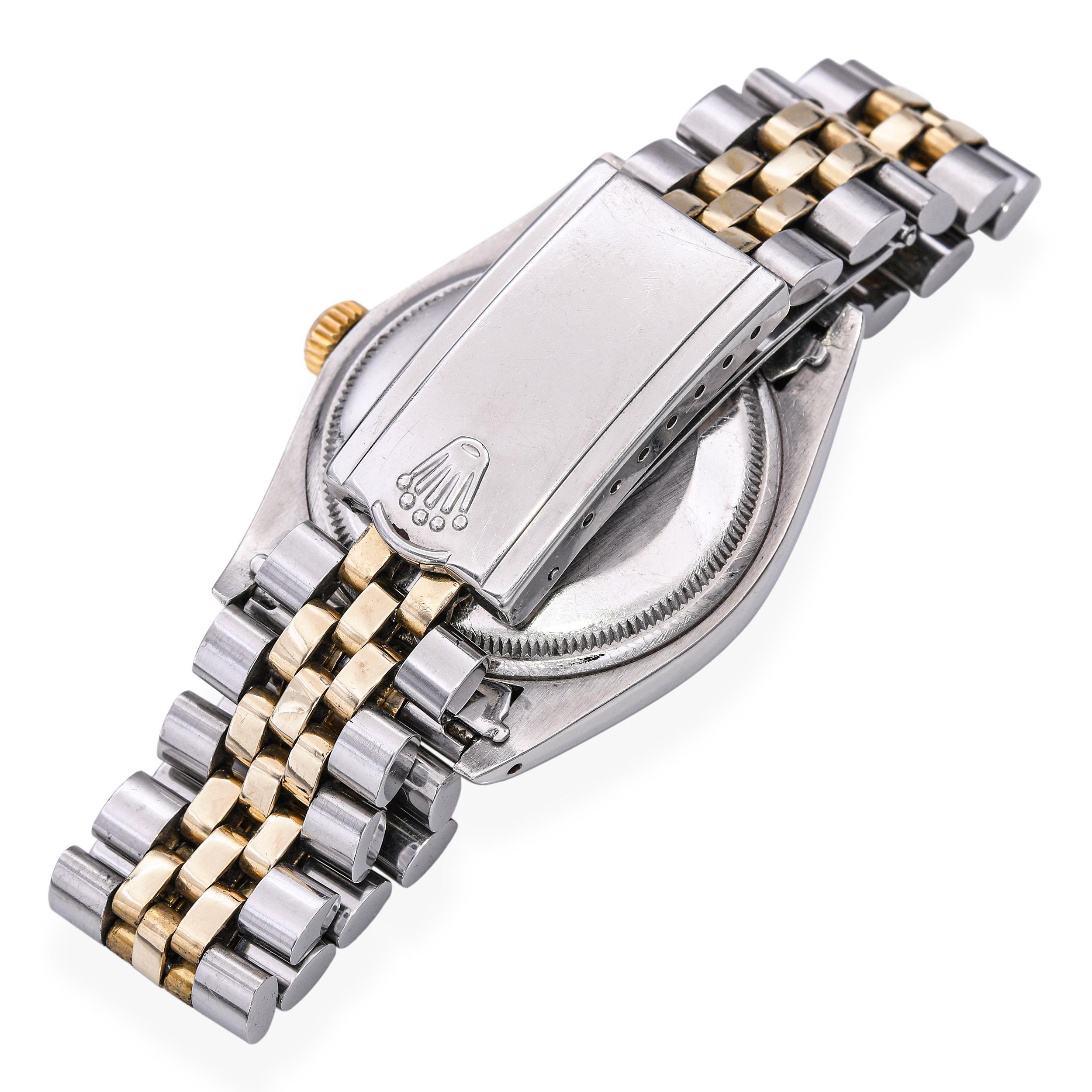 Vintage 1978 Rolex Date Men's Watch JB Champion Rolex Bracelet Ref 1505 For Sale 1