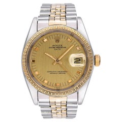 Vintage 1978 Rolex Date Men's Watch JB Champion Rolex Bracelet Ref 1505