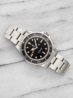 Vintage 1978 Rolex Submariner 5513 Stainless Steel Black Dial Auto 40mm