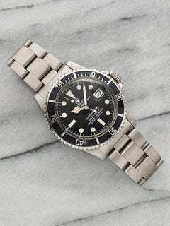 Vintage 1978 Rolex Submariner Ref 1680 Stainless Steel Automatic Black Dial 40mm