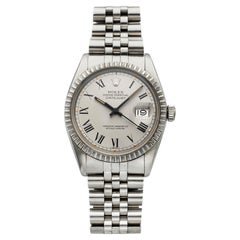Vintage 1979 Rolex Datejust 16030 Stainless Steel Grey Buckley Dial Auto 36mm