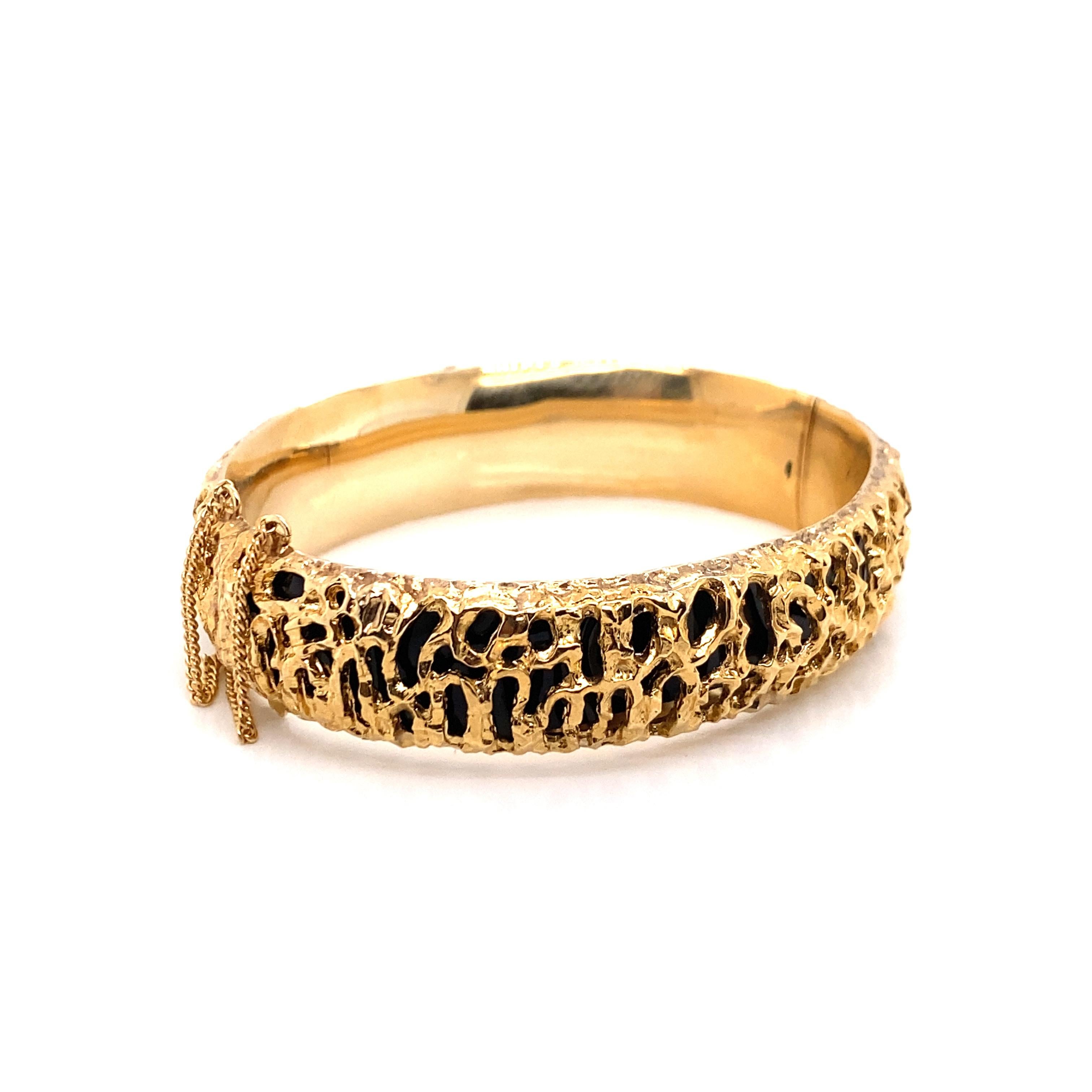 antique 14k gold bracelet