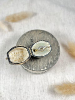 Vintage 1980’s 18ct Two Colour Gold Diamond Twist Ring