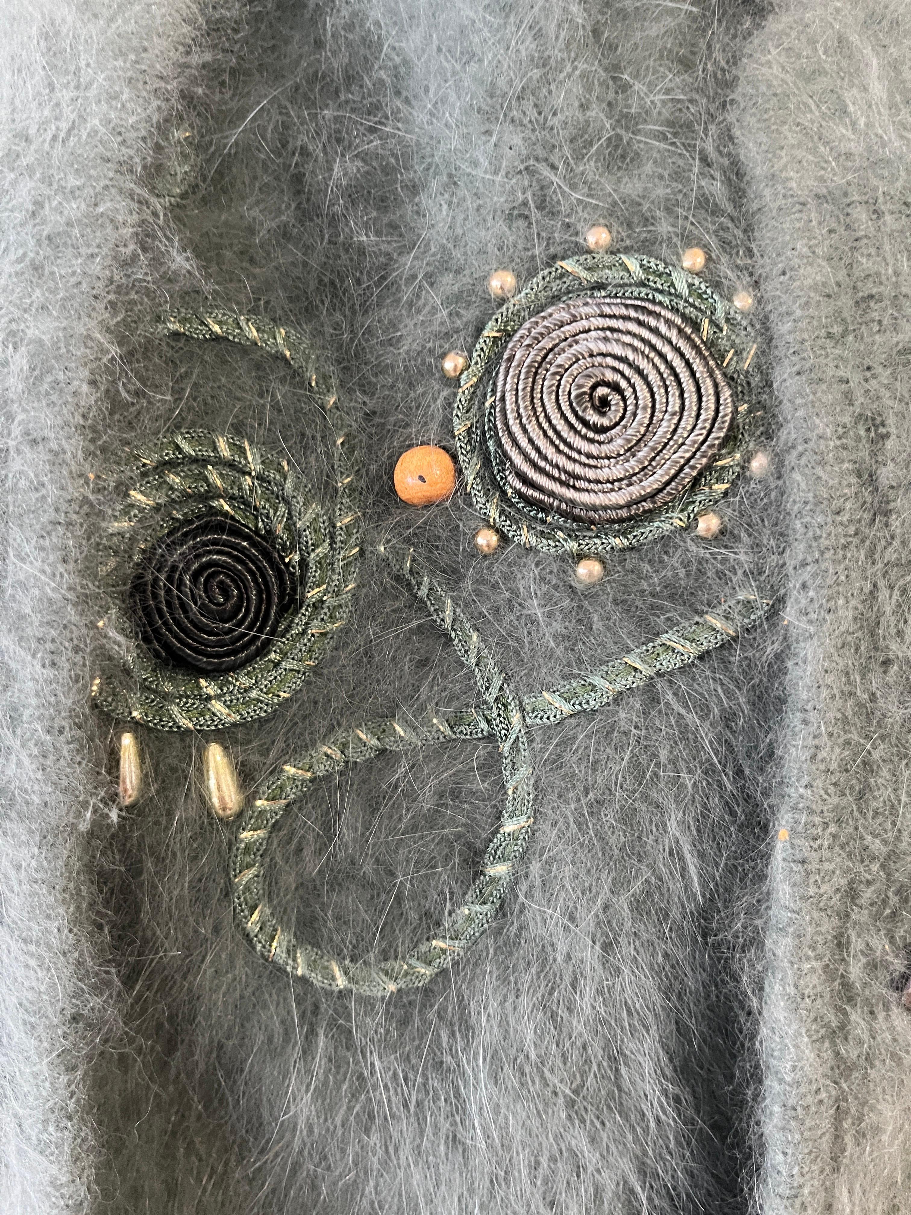 Vintage 1980’s beaded angora Jumper 5