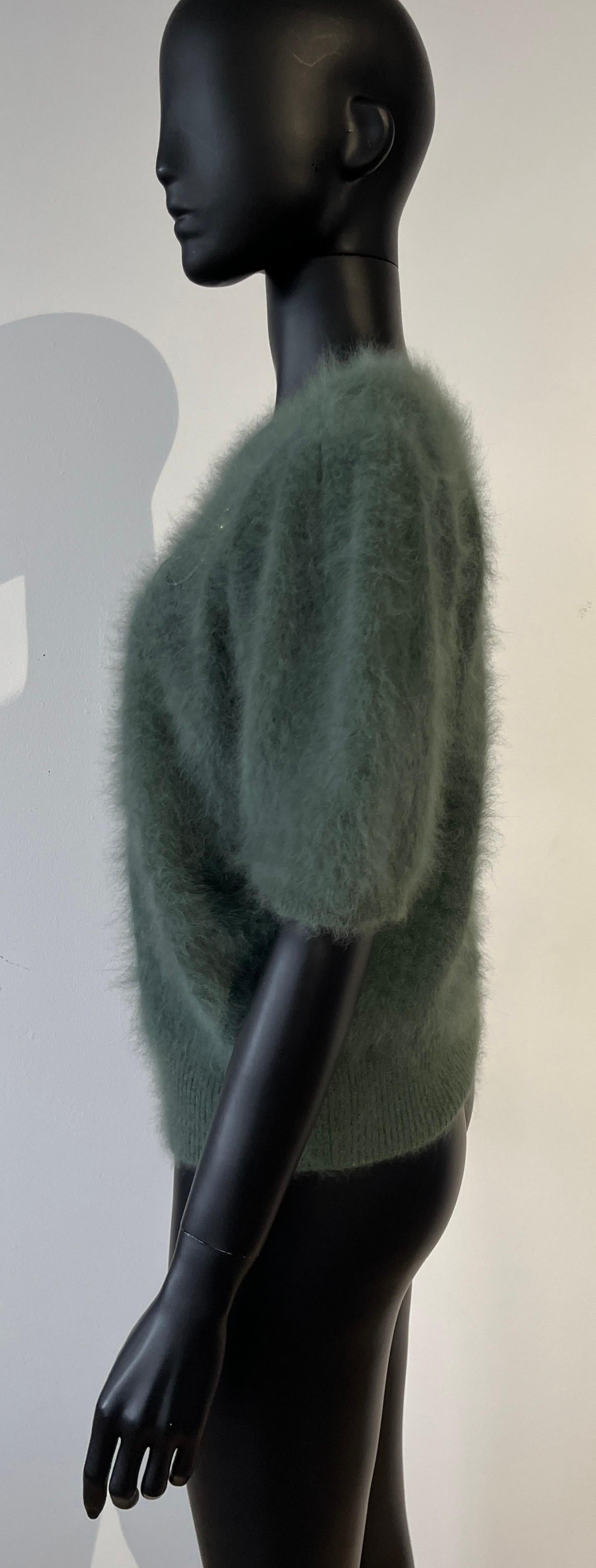 Women's Vintage 1980’s beaded angora Jumper