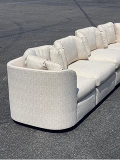 Vintage 1980s 6 Piece Henredon Folio 500 Modular Sectional Sofa