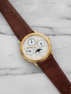 Vintage 1980s Audemars Piguet 25548BA Quantieme Perpetual Cal. 18K YG Auto 36mm