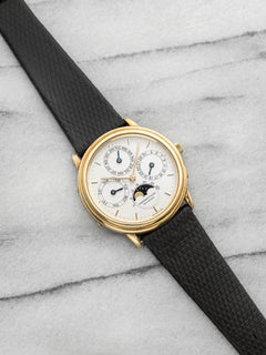 Vintage 1980s Audemars Piguet 25548BA Quantieme Perpetual Cal. 18K YG Auto 36mm