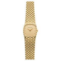 Audemars Piguet Cobra 14126.791 vintage des années 1980, or jaune 18 carats, cadran serti de diamants, remontage manuel, 26 mm