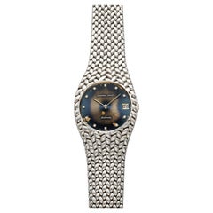 Vintage 1980s Audemars Piguet Cobra 5403 18K WG Blue Patina Dial Auto 35mm