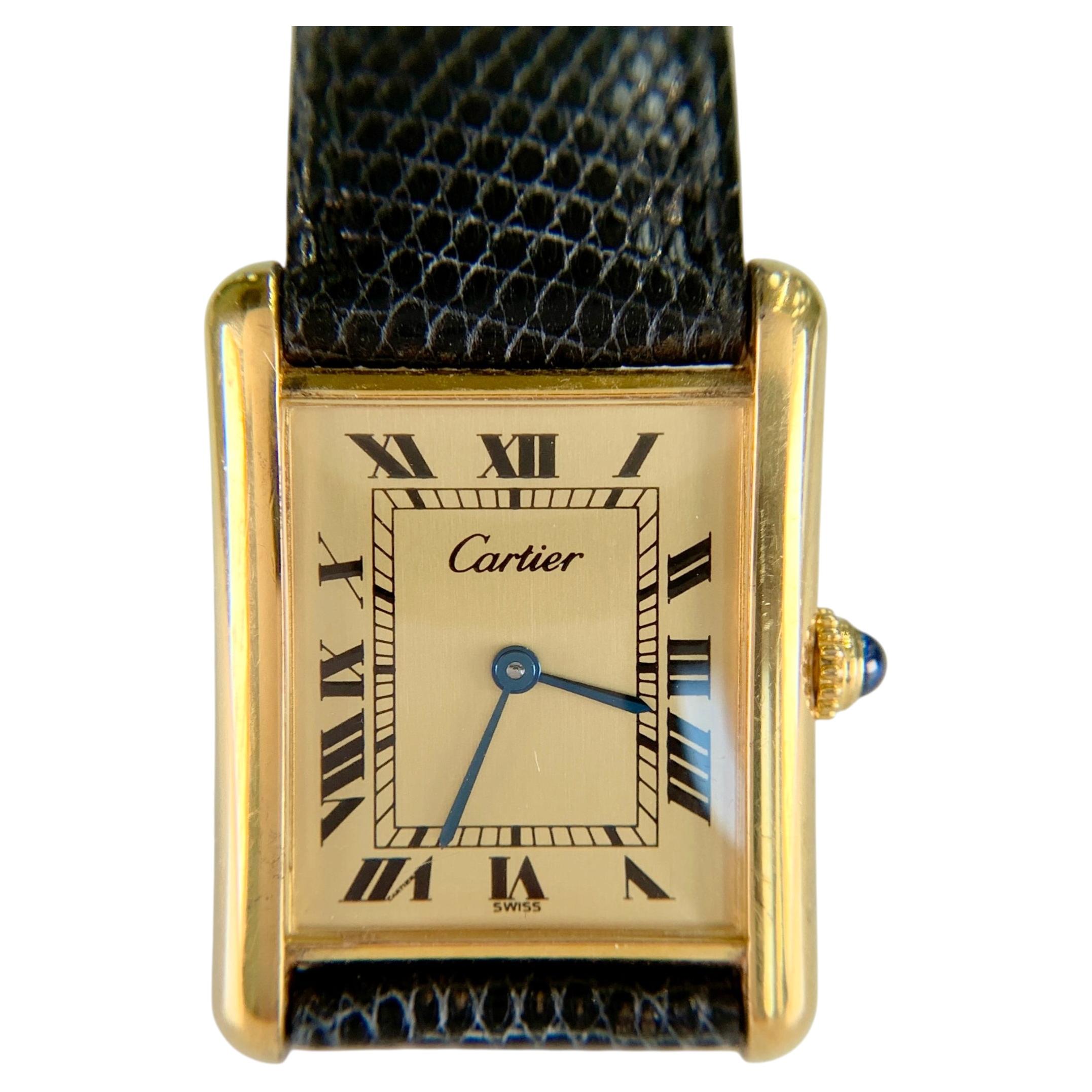 Cartier Vintage Tank Watches - 21 For Sale on 1stDibs | vintage