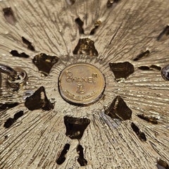 Vintage 1980s Chanel Crystal Flower Pearl Layered Necklace