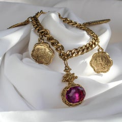 Vintage 1980s Charm Bracelet - Vintage Deadstock