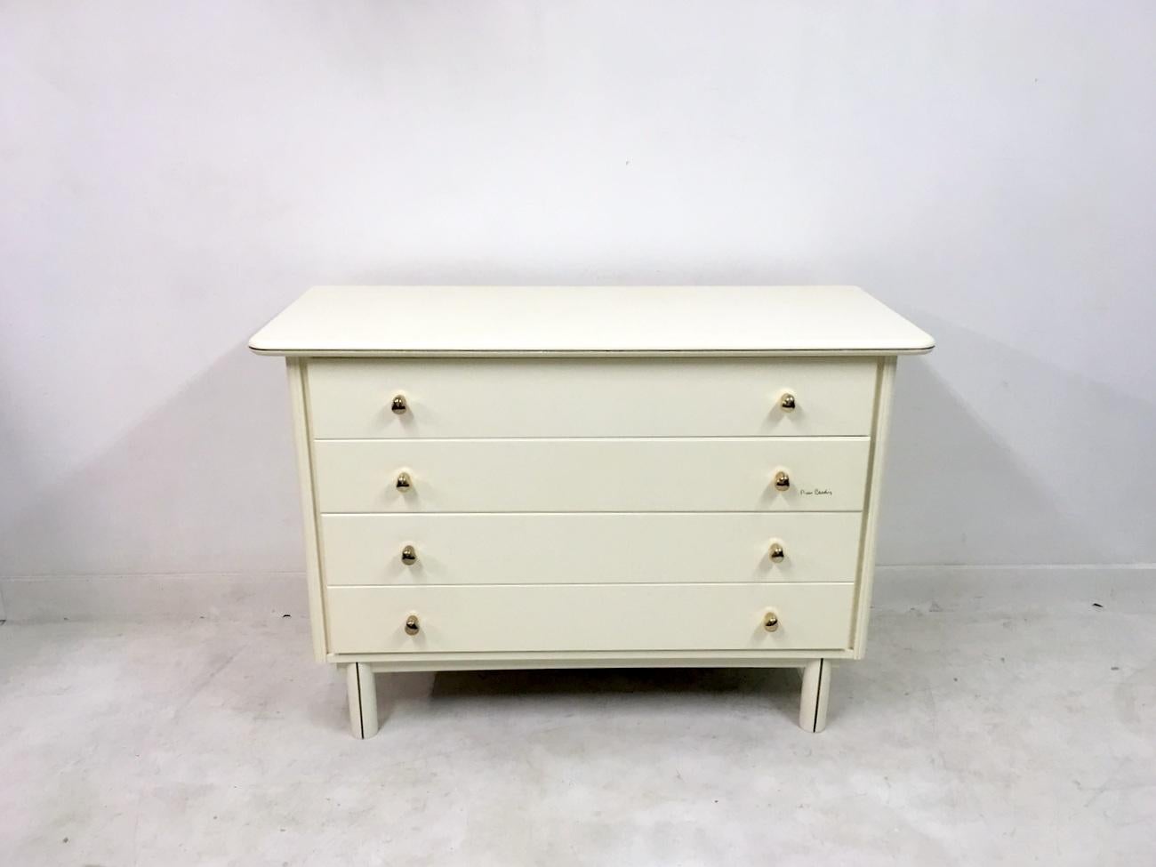 Vintage 1980s Chest of Drawers by Pierre Cardin In Good Condition For Sale In London, London
