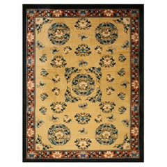 Tappeto cinese vintage anni '80 ( 9'4" x 12'3" - 284 x 373 )