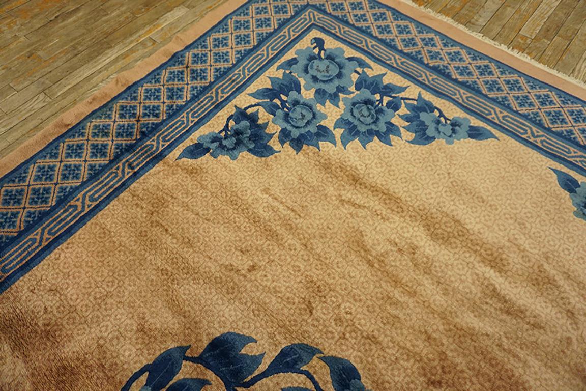 Vintage 1980s Chinese Peking Carpet For Sale 4