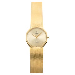 Vintage 1980s Concord Mariner 5081113 18K Yellow Gold Quartz 33 mm