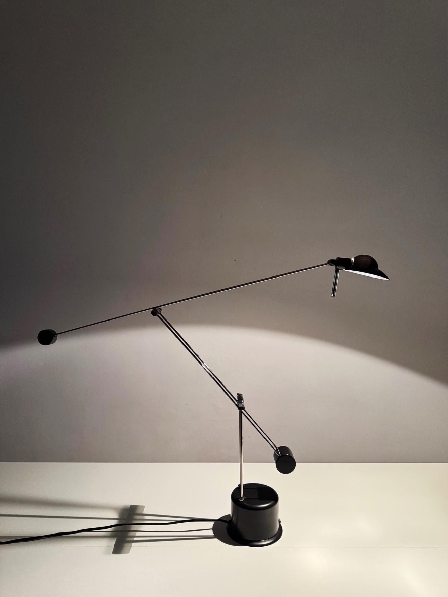 Vintage 1980s Counterbalance Desk Lamp by Massive, Belgium 3