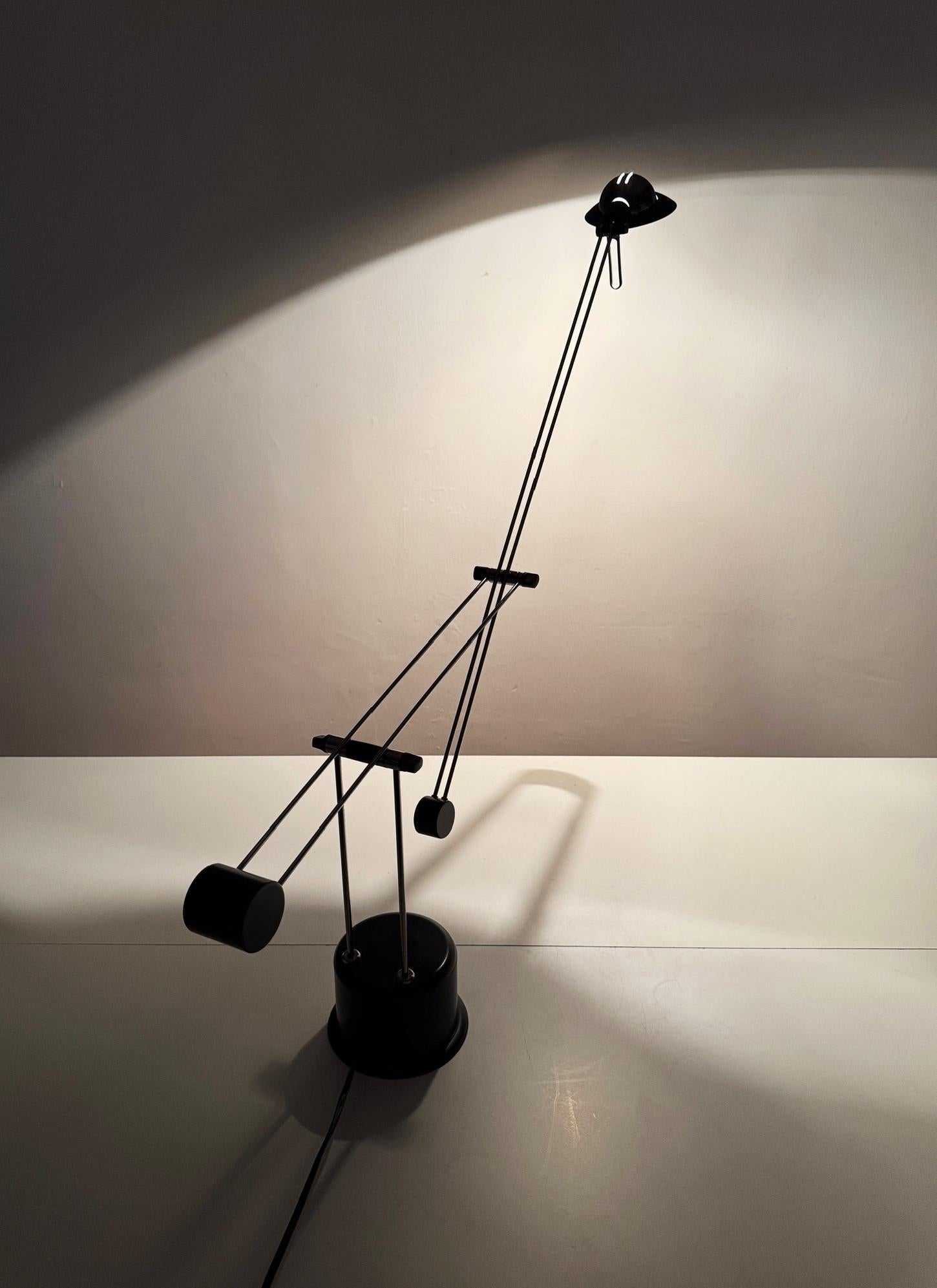 Vintage 1980s Counterbalance Desk Lamp by Massive, Belgium 4