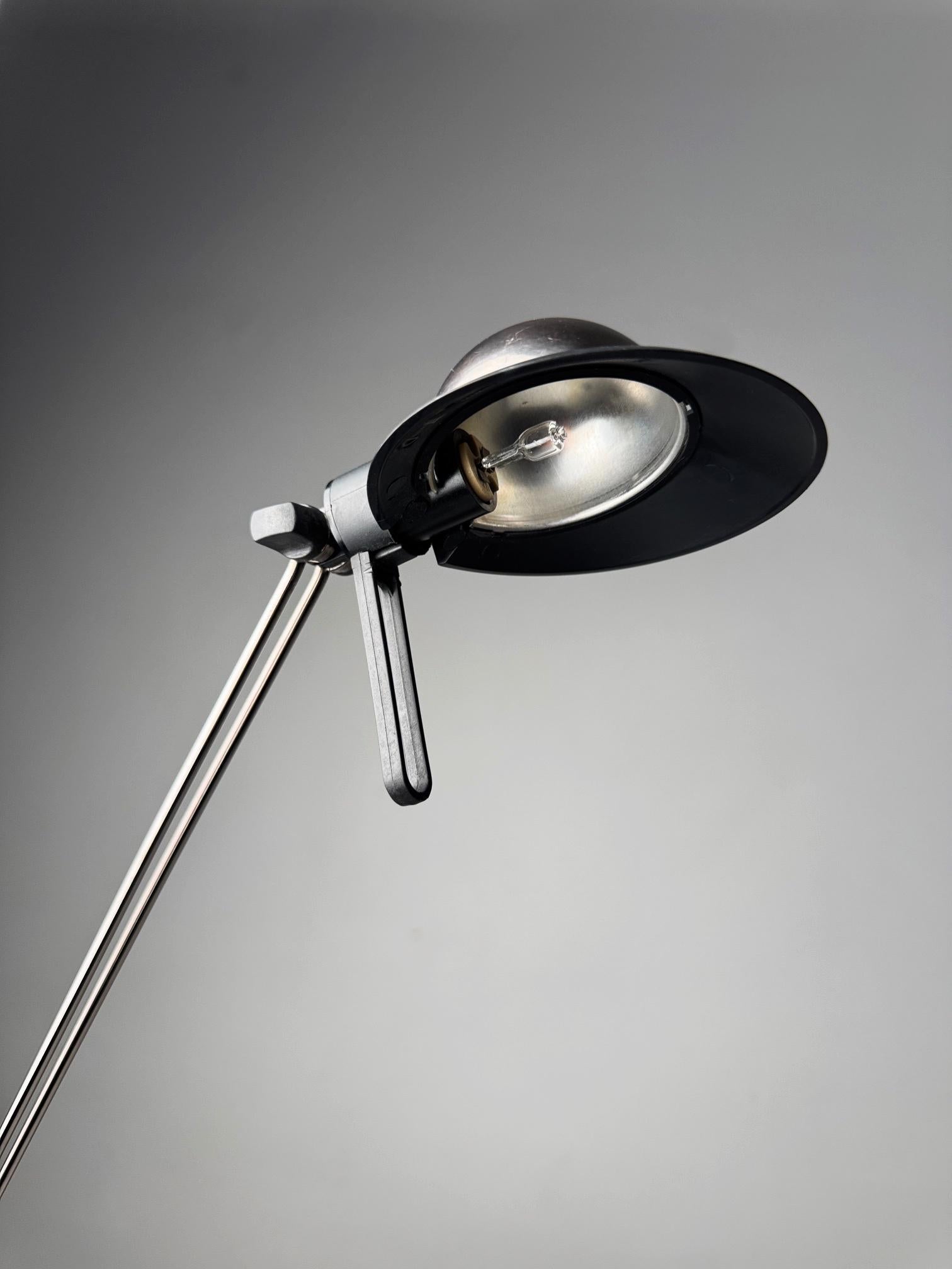 Vintage 1980s Counterbalance Desk Lamp by Massive, Belgium In Good Condition In BARCELONA, ES