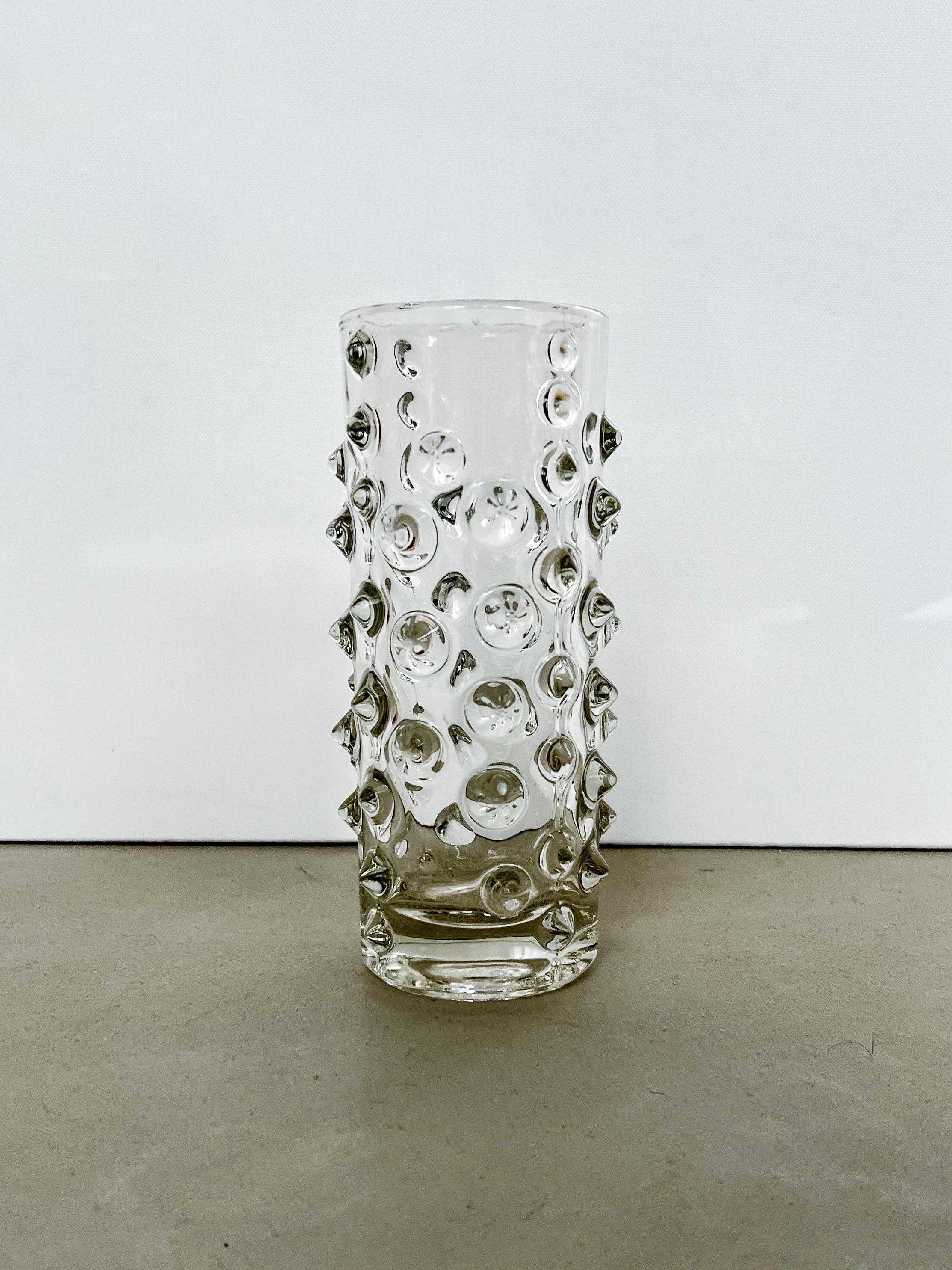 Other Clear decorative Vase with spikes