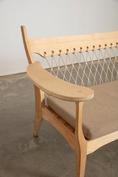 Vintage 1980's Danish Sofa by Emil Finkelstein